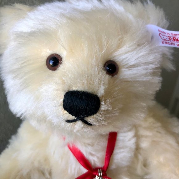 Steiff Teddy Bear   2005 With The Swarovski Ornament - Picture 1 of 15